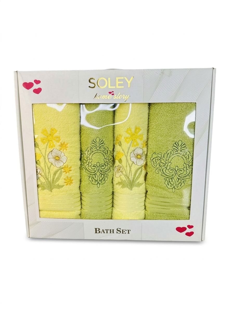 6 Ensemble 4 serviettes Hamam – Image 1