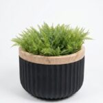 Bambyni – Pot fibre, 45x61 cm, 45 000 FCFA. Léger, résistant, idéal pour vos grandes plantes.