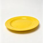 Assiette en céramique / yellow