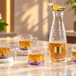 Emsemble carafe et 4 tasses