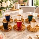 Norelya – Service de 6 tasses à café