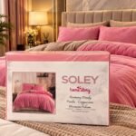 Parure de lit SOLEY Cappuccino