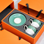 Saphéora coffret tasse de Luxe services de 2 pièces