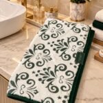 Serviette de bain mémo Green