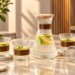 Orelvya carafe et 4 tasses