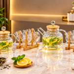Veloria tea Théière + 6 tasses