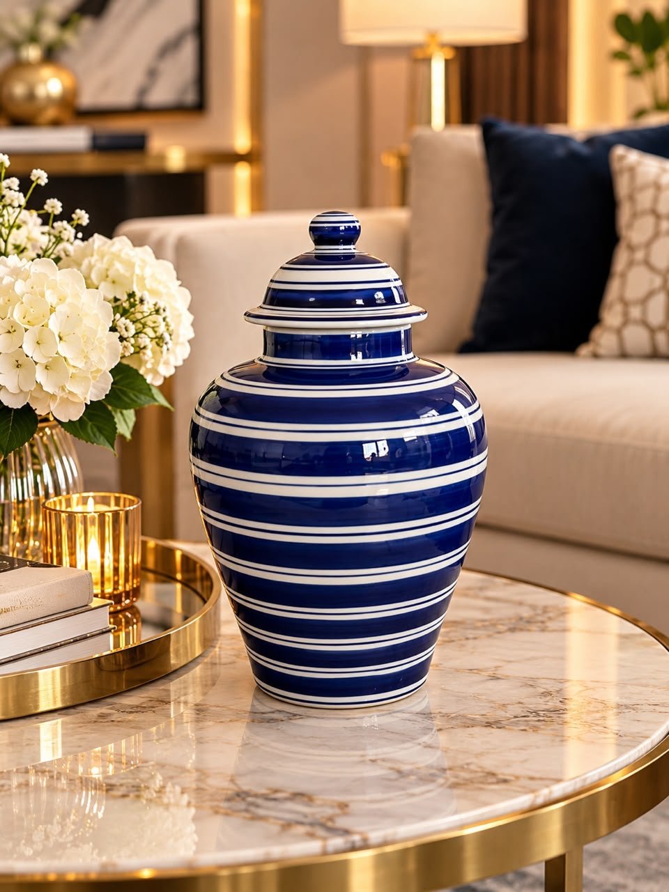 img_1058 Pot décoratif marine blue – Image 1